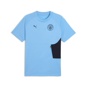 PUMA CITY 25-26 PUMATECH POCKET TEE TEAM LIGHT BLUE