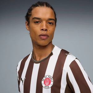 PUMA ST PAULI 25-26 HOME JERSEY EXPRESSO BROWN