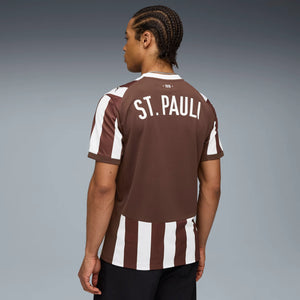 PUMA ST PAULI 25-26 HOME JERSEY EXPRESSO BROWN