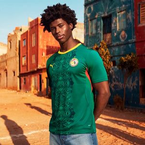 PUMA SENEGAL WC26 AWAY JERSEY WILD GREEN/RED