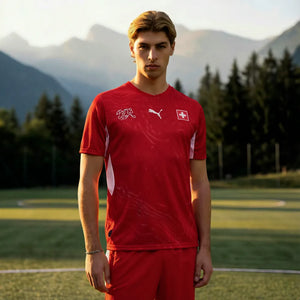 PUMA SWITZERLAND WC26 HOME JERSEY RED/WHITE