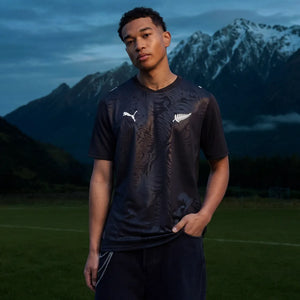PUMA NEW ZEALAND WC26 HOME JERSEY BLACK