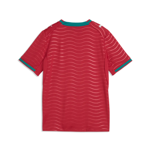 PUMA JR PORTUGAL WC26 HOME JERSEY CLUB RED/GREEN LAGOON