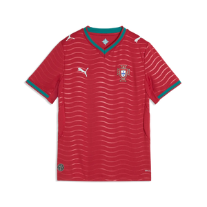 PUMA JR PORTUGAL WC26 HOME JERSEY CLUB RED/GREEN LAGOON