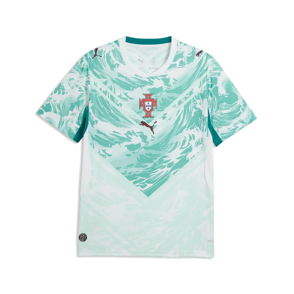 PUMA PORTUGAL WC26 AWAY JERSEY WHITE/GREEN LAGOON