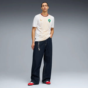 PUMA MAROKKO WC26 AWAY JERSEY WHITE/VICTORY GOLD