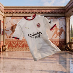 PUMA MILAN 26-27 AWAY JERSEY WHITE/PURE GOLD