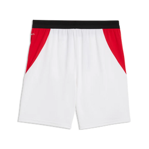 PUMA JR MILAN 26-27 HOME SHORT WHITE/FOR ALL TIME RED