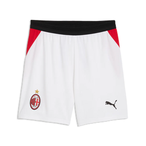 PUMA MILAN 26-27 HOME SHORT WHITE/FOR ALL TIME RED