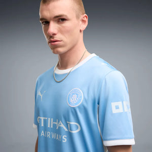 PUMA CITY 26-27 HOME JERSEY TEAM LIGHT BLUE/ICY BLUE