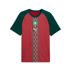 PUMA MAROKKO WC26 WARM UP JERSEY DARK CRIMSON/MYRTLE