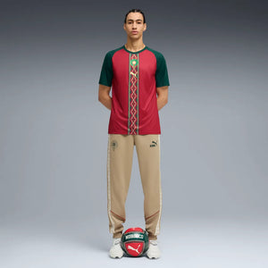 PUMA MAROKKO WC26 WARM UP JERSEY DARK CRIMSON/MYRTLE