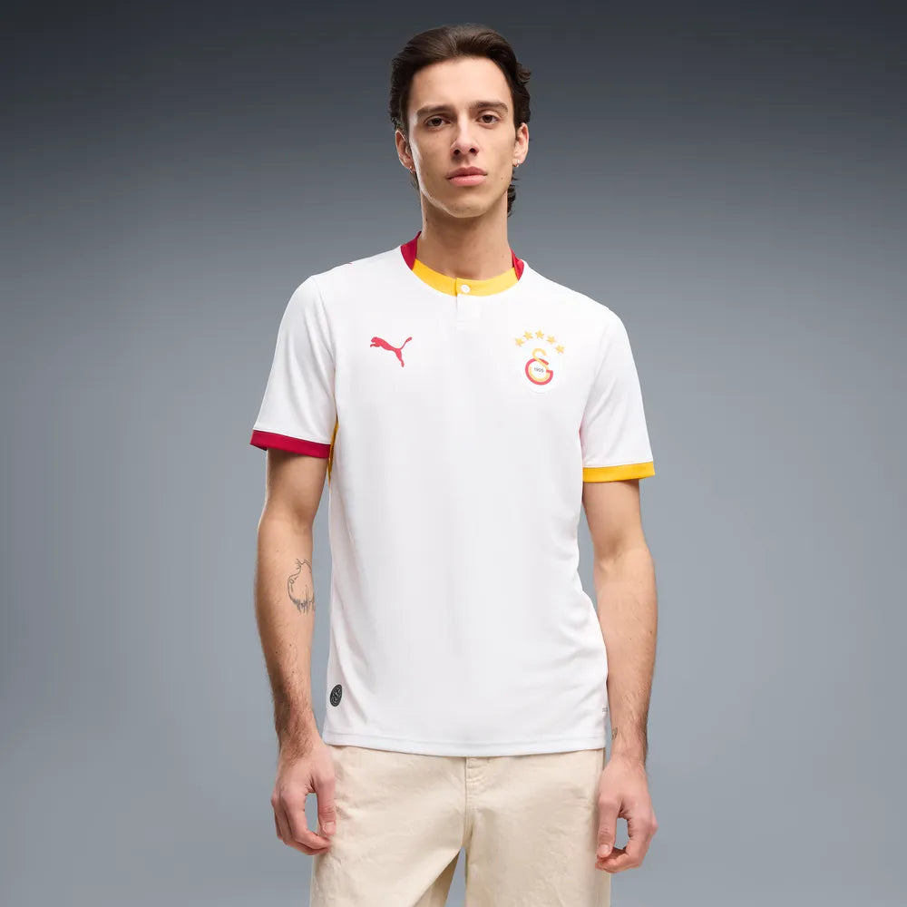PUMA GALATASARAY 26-27 THIRD JERSEY WHITE/DARK CHERRY