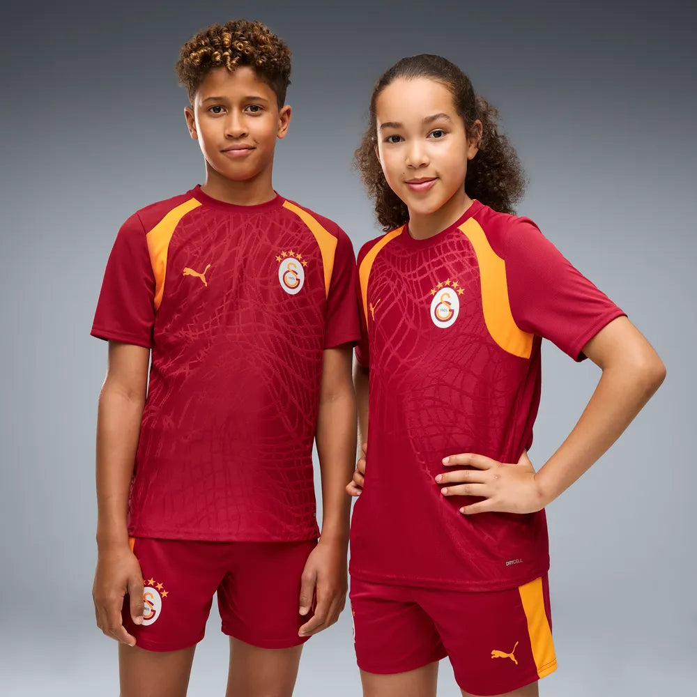 PUMA JR GALATASARAY 26-27 TR JERSEY DARK CHERRY/SUMMER SUNSET
