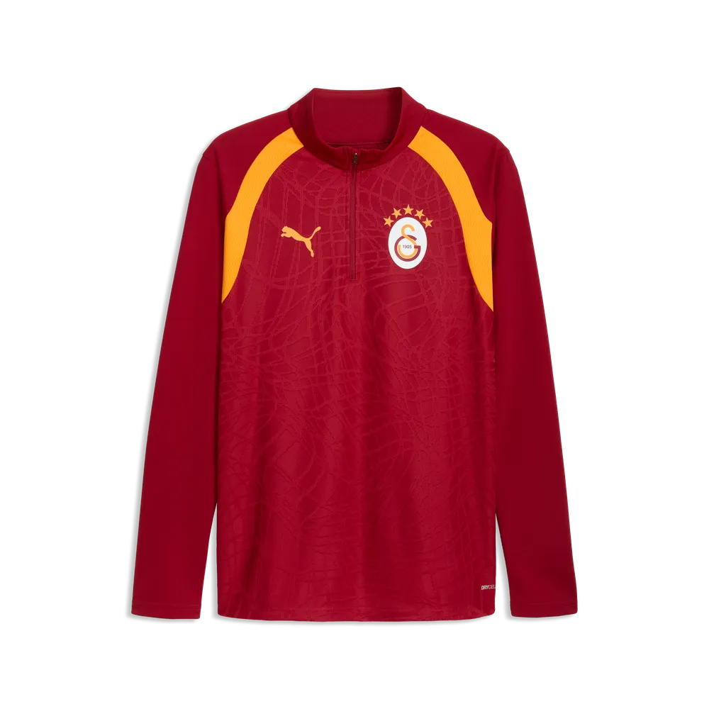 PUMA GALATASARAY 26-27 TR ZIP TOP DARK CHERRY/SUMMER SUNSET