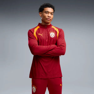 PUMA GALATASARAY 26-27 TR ZIP TOP DARK CHERRY/SUMMER SUNSET
