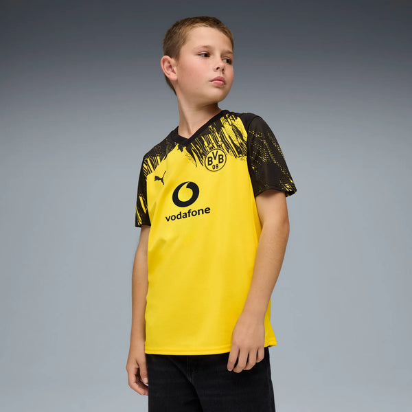 PUMA JR DORTMUND 25-26 HOME JERSEY FASTER YELLOW/BLACK