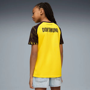 PUMA JR DORTMUND 25-26 HOME JERSEY FASTER YELLOW/BLACK