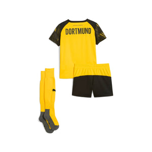 PUMA JR DORTMUND 25-26 HOME MINIKIT FASTER YELLOW/BLACK