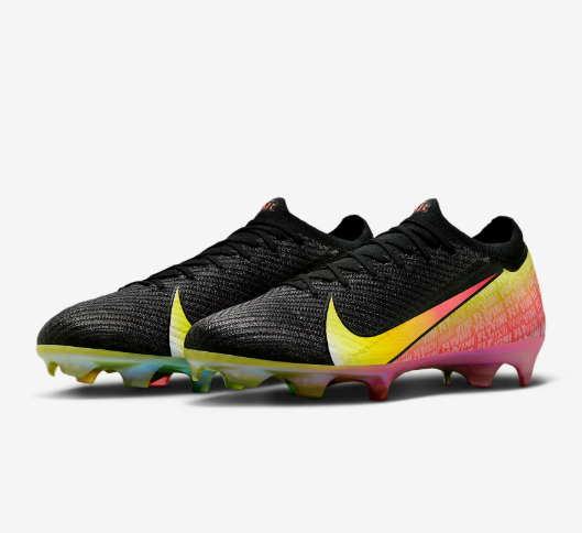 NIKE ZM VAPOR 16 ELITE FG VINI JR BLACK/DYNAMIC