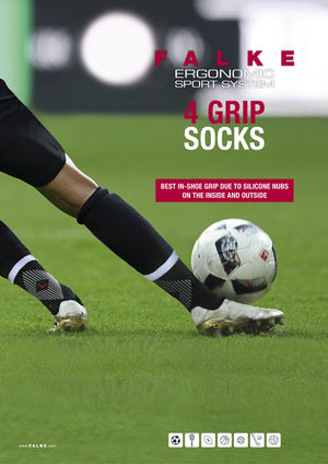FALKE 4 GRIP II SOCK BLACK