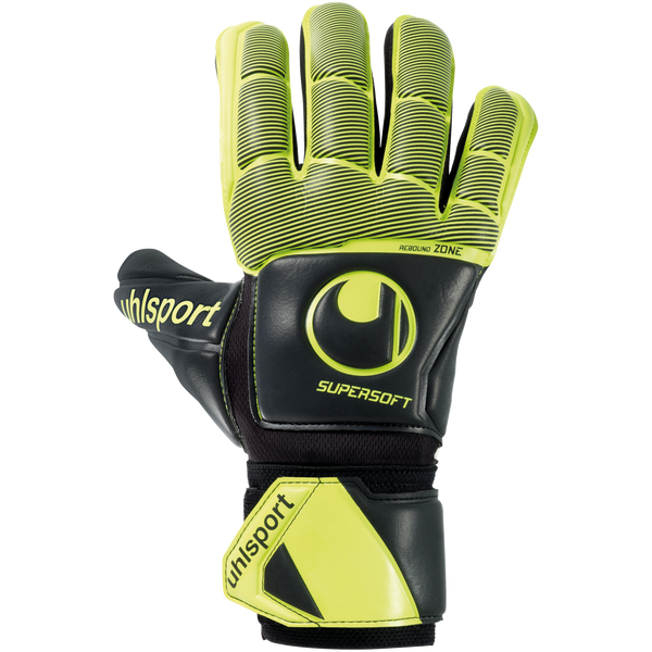 UHL SUPERSOFT HN FLEX FRAME BLACK/FLUO YELLOW