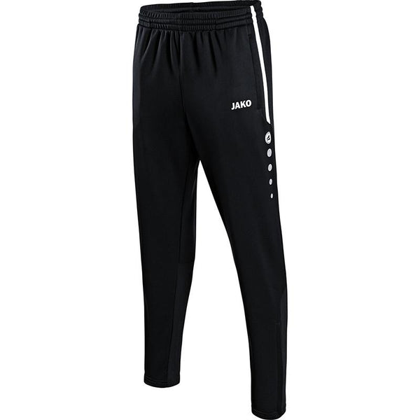 JAKO JR ACTIVE TRG PANT BLACK/WH