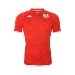 KAPPA TUNISIA WC22 HOME JERSEY RED/WHITE