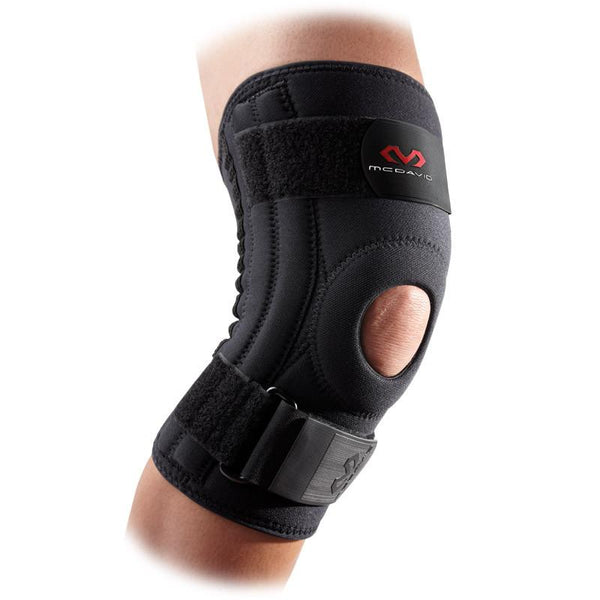 MC DAVID 421R PATELLA KNEE SUPPORT BLACK