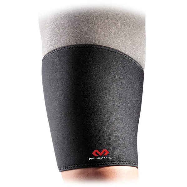 MC DAVID 471R THIGH SUPPORT BLACK/SCARLET