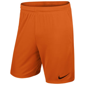 NIKE PARK III SHORT ORANGE