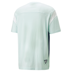 PUMA CITY 22-23 ARCHIVE TEE NITRO BLUE/MARINE BLUE