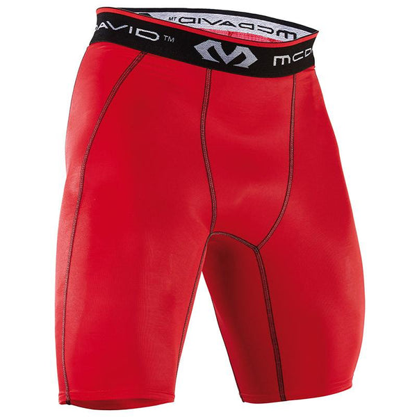 MC DAVID DELUXE COMPRESSION SHORT 8100r RED