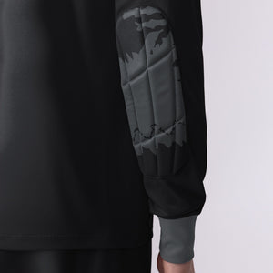 JAKO GK SHIRT TROPICANA ZWART/ANTRACIET