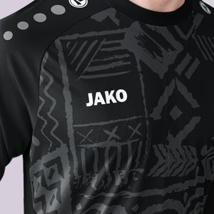 JAKO GK SHIRT TROPICANA ZWART/ANTRACIET