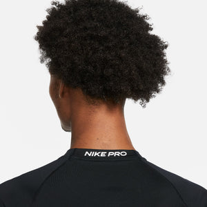 NIKE PRO TOP COMPRESSION CREW LS BLACK