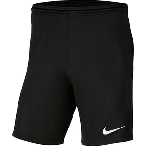 NIKE PARK III SHORT BLACK