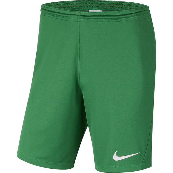 NIKE PARK III SHORT GREEN