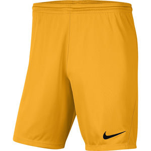 NIKE PARK III SHORT UNI GOLD