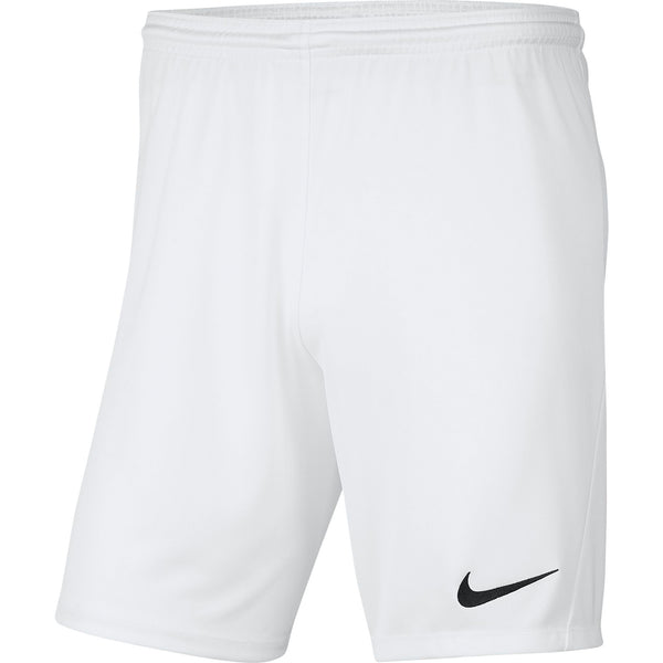 NIKE JR PARK III SHORT WHITE