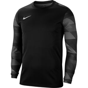 NIKE JR PARK IV GOALKEEPER JERSEY LS BLACK/WHITE