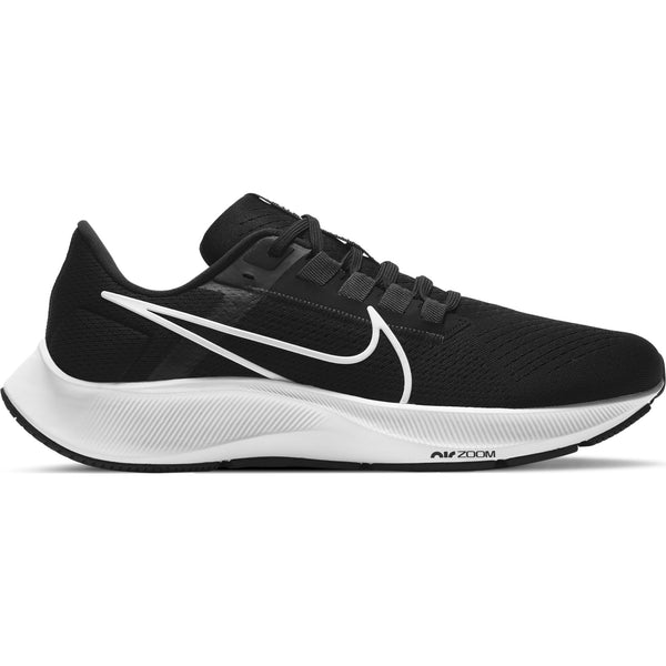 NIKE AIR ZOOM PEGASUS 38 BLACK/WHITE – Fulltime Sport