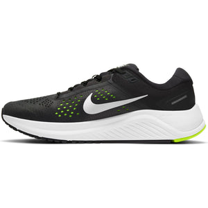 NIKE AIR ZOOM STRUCTURE 23 BLACK/WHITE/VOLT