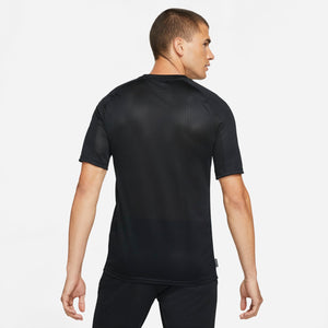 NIKE DRY-FIT ACADEMY SOCCER TOP BLACK/WHITE