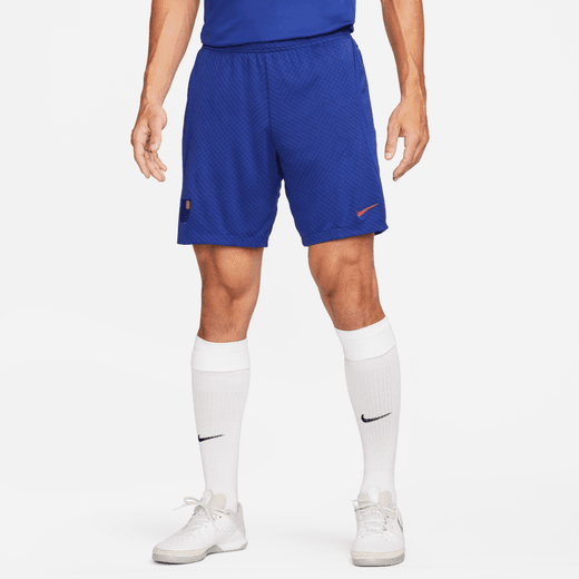 NIKE BARCELONA 22-23 STRIKE SHORT DEEP ROYAL/RED