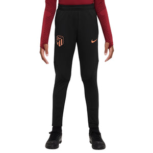 NIKE ATLETICO 22-23 STRIKE PANT BLACK/ATOMIC ORANGE