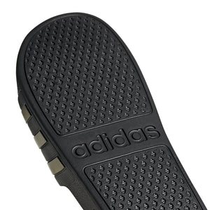 ADI ADILETTE AQUA CORE BLACK/GOLD METALLIC