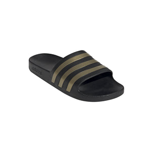 ADI ADILETTE AQUA CORE BLACK/GOLD METALLIC