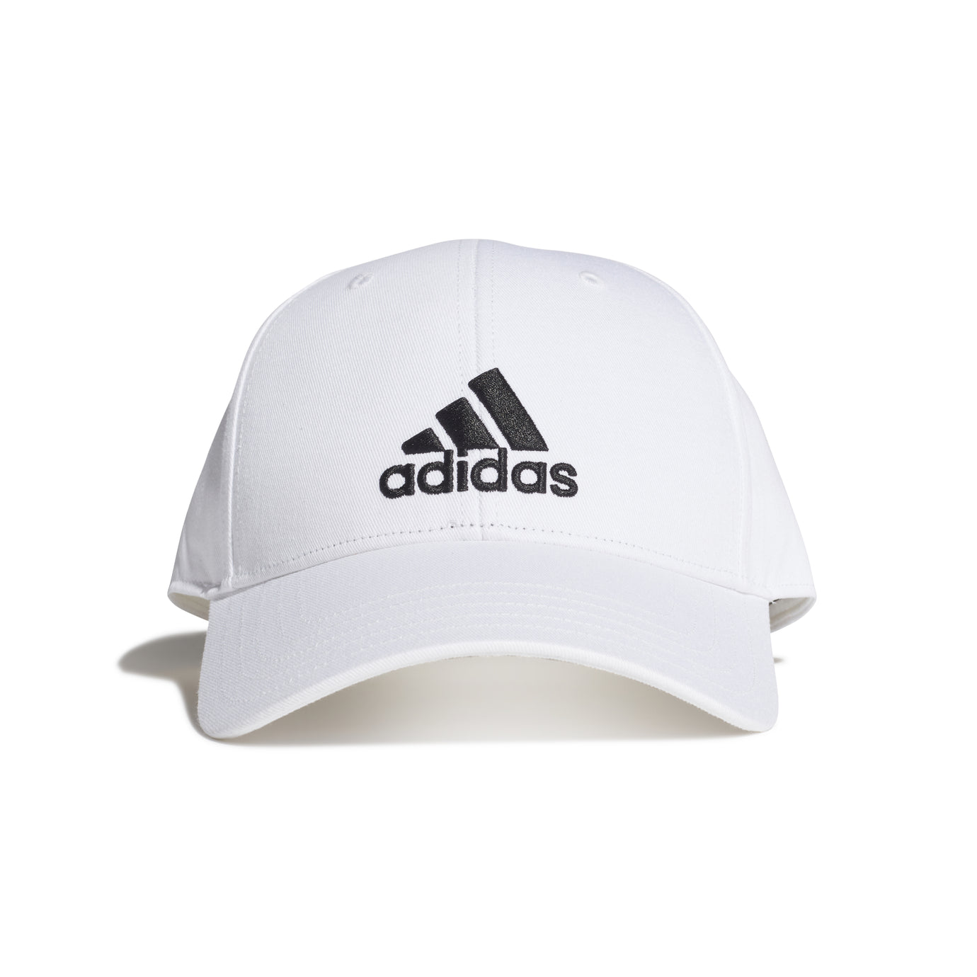 ADI BASEBALL CAP COT WHITE/BLACK