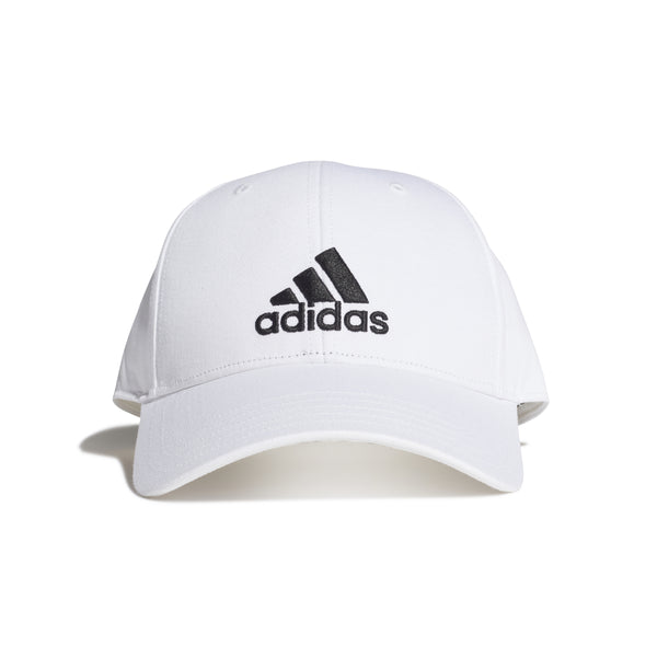 ADI BASEBALL CAP COT WHITE/BLACK